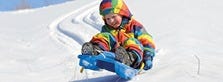 Lek i snö
