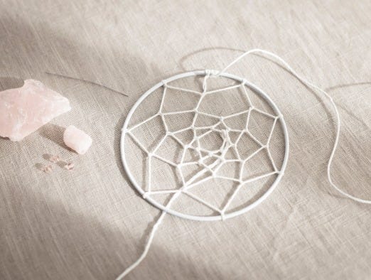 Inspirationsbild - Macrame-tekniker