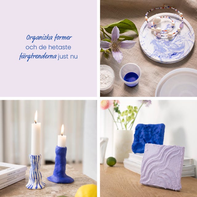 Collagebild - Inspiration för modellering och gjutning
