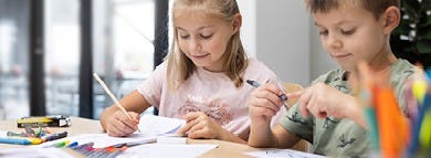 Måla och rita för barn