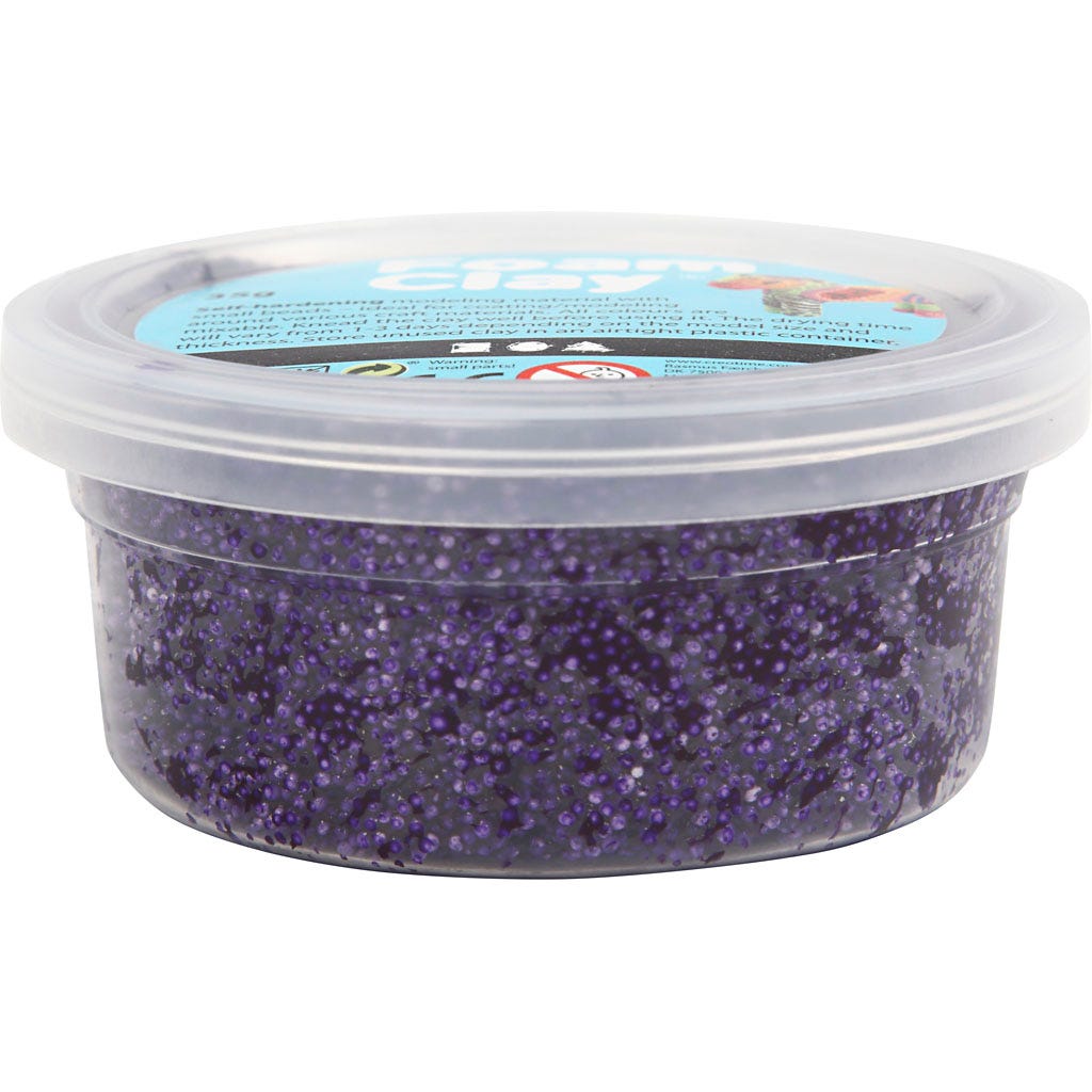Glitter Foam Clay® 35g Lila 