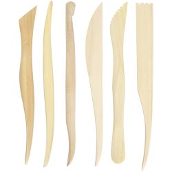 Modelleringspinnar, L: 15 cm, 6 st./ 1 förp.