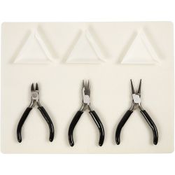 Verktygsset Smycken, L: 10+11+12 cm, 1 set