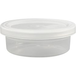 Plastburk med lock