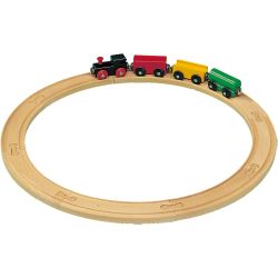 Tågbana med tåg