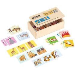 Educo Minnesspel med Djur