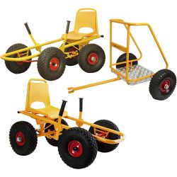 RABO Moon Cars med vagn