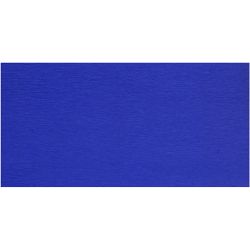 Kräppapper, 50x250 cm, blå