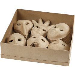 Masker av papier-maché