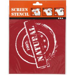 Screen stencil