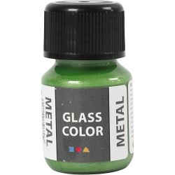Glasfärg metall
