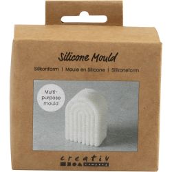 Silikonform, Bågformad, H: 8 cm, B: 5,5 cm, Dia. 4 cm, 1 st./ 1 förp.