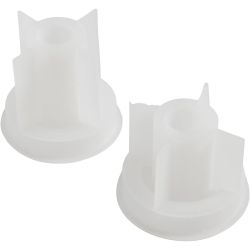 Silikonform, Ljusstake, H: 5,8+7,5 cm, Dia. 7,5 cm, B: 2-2,5 cm, matt transparenta, 2 st./ 1 förp.