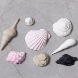 Silikonform, Sn&auml;cka och skal, H: 1 cm, L: 1-2,8 cm, 1 st.