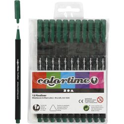 Colortime Fineliner-tuschpennor