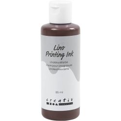 Linoleumfärg, brun, 85 ml/ 1 flaska