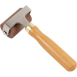 Gummiroller/linoleumroller, Dia. 3 cm, B: 4,90 cm, 1 st.
