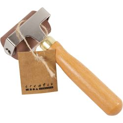 Gummiroller/linoleumroller, Dia. 3 cm, B: 4,90 cm, 1 st.