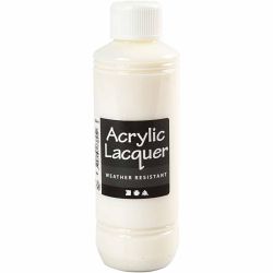 Akryllack, 250ml/ 1 flaska