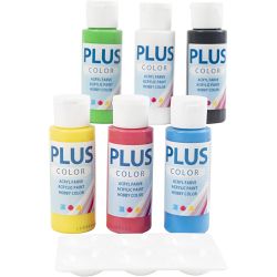 Plus Color Hobbyfärg, primärfärger