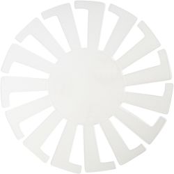 Fläta enkelt schablon
