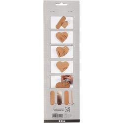 Juldekoration av läderpapper