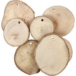 Träskivor med hål