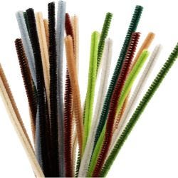 Piprensare, L: 30 cm, tjocklek 6 mm, natur
