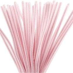 Piprensare, L: 30 cm, tjocklek 6 mm, rosa