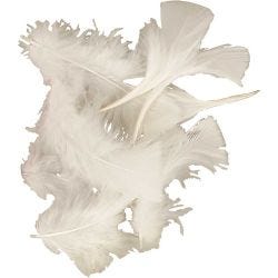 Dun, stl. 7-8 cm, vit, 50g/ 1 förp.