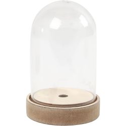 Kupa på träfot