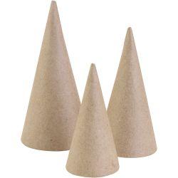 Runda Käglor av Papier-maché