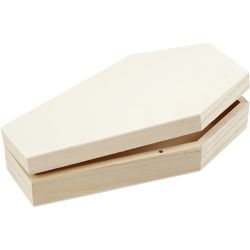 Kista, H: 4 cm, L: 18 cm, B: 10 cm, 1 st.