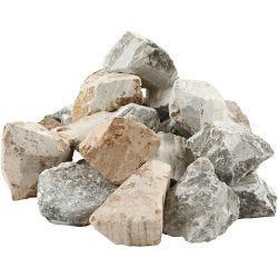 Täljsten, Innehållet kan variera , mixade färger, 5x10 kg/ 1 förp.