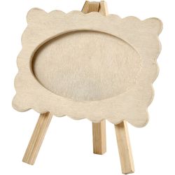 Ram på staffli