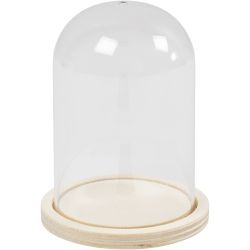 Kupa på träfot