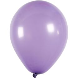 Ballonger, runda, Dia. 23 cm, lila, 10st./ 1 förp.