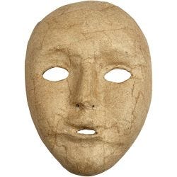 Helmasker av papier-maché