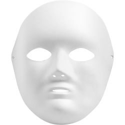 Helmask av papp