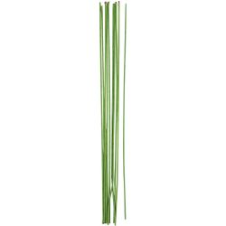 Blomstjälkar, L: 30 cm, Dia. 2 mm, grön, 20st./ 1 förp.