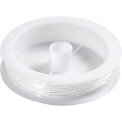 Elastisk smyckestråd, rund, tjocklek 1 mm