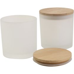 Glasburkar med trälock