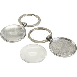 Nyckelring med akrylinsats