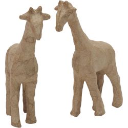 Djur av papier-maché