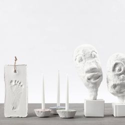 Cera-Mix Standard Modellgips, ljusgr&aring;, 1 kg