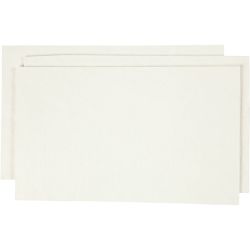 Papperspulp, 20x12 cm, råvit, 100g/ 1 förp.