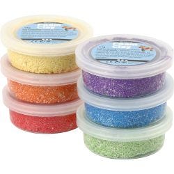 Foam Clay® , metallic, starka färger, 6x14g/ 1 förp.