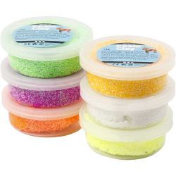 Foam Clay® , vårfärger, 6x14 g/ 1 förp.