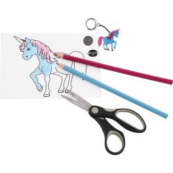 Krympplastark med motiv