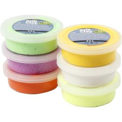 Silk Clay®, vårfärger, 6x14g/ 1 förp.